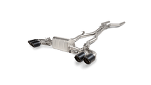 Load image into Gallery viewer, Akrapovic BMW M8 Coupe/Cabriolet (F91/F92) Evolution Line Cat Back (Titanium)