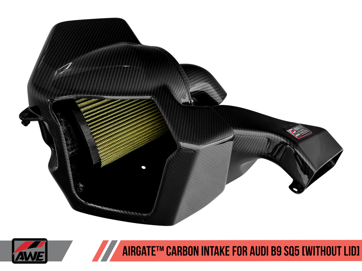 AWE Tuning Audi B9 SQ5 3.0T AirGate Carbon Fiber Intake w/ Lid