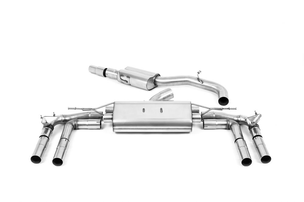 Evasive Motorsports: Milltek Cat Back Exhaust System (Resonated / GT Evasive Motorsports: Milltek Cat Back Exhaust System (Resonated / GT