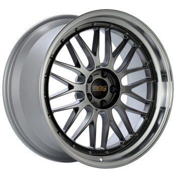 BBS LM風 set of 4) BBS LM 18x8.5 +56, 18x10 +65 5x130 Diamond Silver Wheels