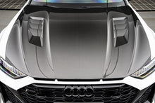 Load image into Gallery viewer, MTM carbon fiber hood with vents Audi RS6 / RS7 (C8), carbon glossy