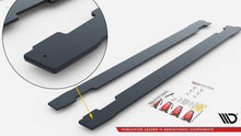 Load image into Gallery viewer, MAXTON STREET PRO SIDE SKIRTS DIFFUSERS AUDI S3 / A3 S-LINE 8Y
