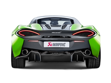 Load image into Gallery viewer, Akrapovic 16-17 McLaren 540C 570S Slip-On Line (Titanium) w/ Carbon Tips