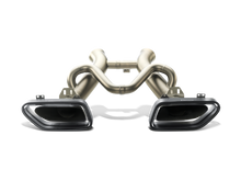 Load image into Gallery viewer, Akrapovic Titanium Slip-On Exhaust with Carbon Fiber Tips Mclaren MP4-12C 12-14