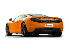 Load image into Gallery viewer, Akrapovic Titanium Slip-On Exhaust with Carbon Fiber Tips Mclaren MP4-12C 12-14