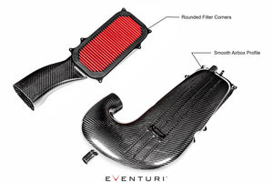 Eventuri W205 C63 / C63S AMG Carbon Intake System - V2