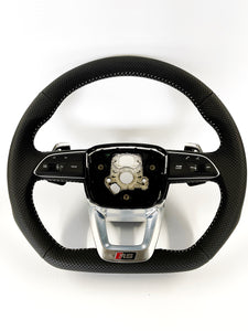 OEM Flat Bottom Steering Wheel for Audi Q7/SQ7/Q8/SQ8/RSQ8