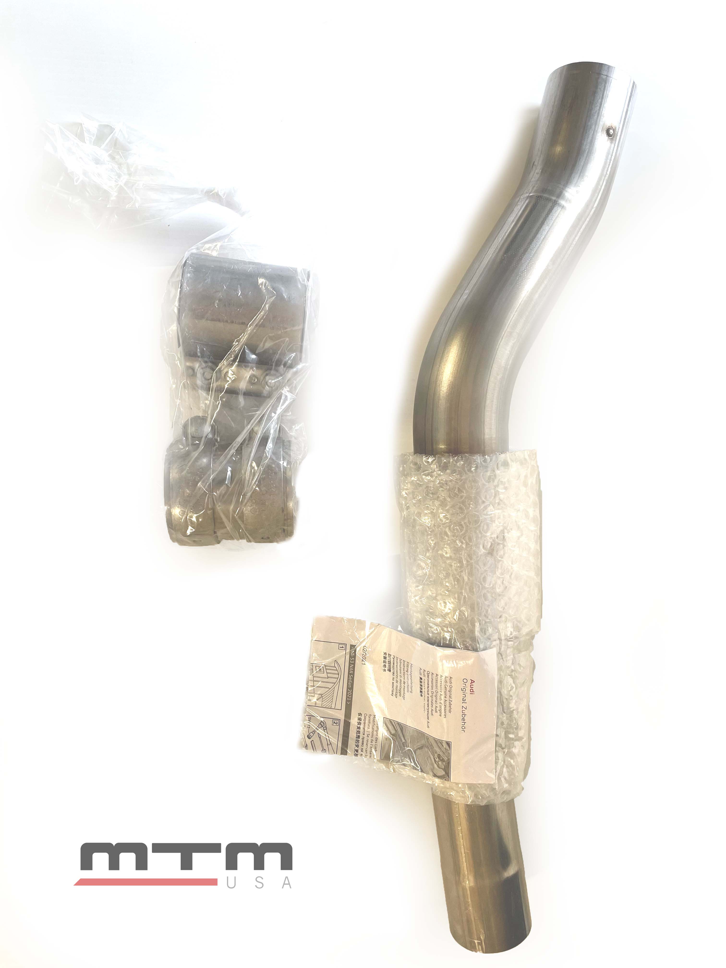 Audi S3 8Y OEM Resonator Delete – MTM USA LLC