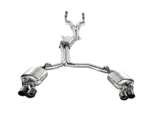 Akrapovic Evolution Cat-Back Titanium Exhaust - C7 Audi | S6 | S7
