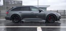 Load image into Gallery viewer, Urban Automotive RS6 C8 Visual Carbon Fibre Lower Sills with Urban Automotive Branding