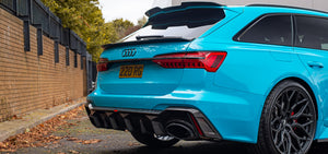 Urban Automotive RS6 C8 Visual Carbon Fibre Rear Lip Spoiler - Lower