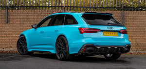 Urban Automotive RS6 C8 Visual Carbon Fibre Rear Diffuser Assembly with Urban Branding