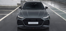 Load image into Gallery viewer, Urban Automotive RS6 C8 Visual Carbon Fibre Front Bumper Splitter with Urban Branding