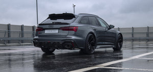 Urban Automotive RS6 C8 Visual Carbon Fibre Rear Diffuser Assembly with Urban Branding