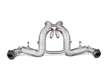 Load image into Gallery viewer, Akrapovic 16-17 McLaren 540C 570S Slip-On Line (Titanium) w/ Carbon Tips