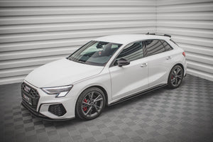 MAXTON STREET PRO SIDE SKIRTS DIFFUSERS AUDI S3 / A3 S-LINE 8Y