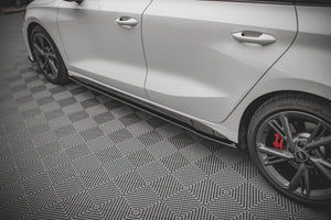 MAXTON STREET PRO SIDE SKIRTS DIFFUSERS AUDI S3 / A3 S-LINE 8Y