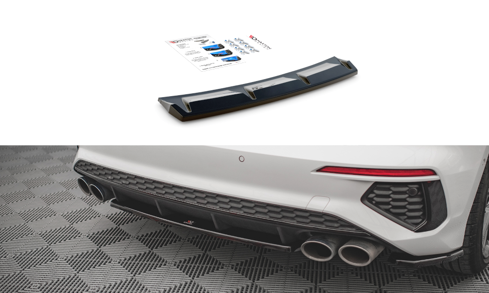 Maxton Design Central Rear Splitter For Audi S3 8Y