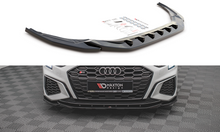 Load image into Gallery viewer, MAXTON FRONT SPLITTER V.4 AUDI S3 / A3 S-LINE 8Y