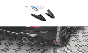 Maxton Design Rear Side Splitters for MK8 Golf R