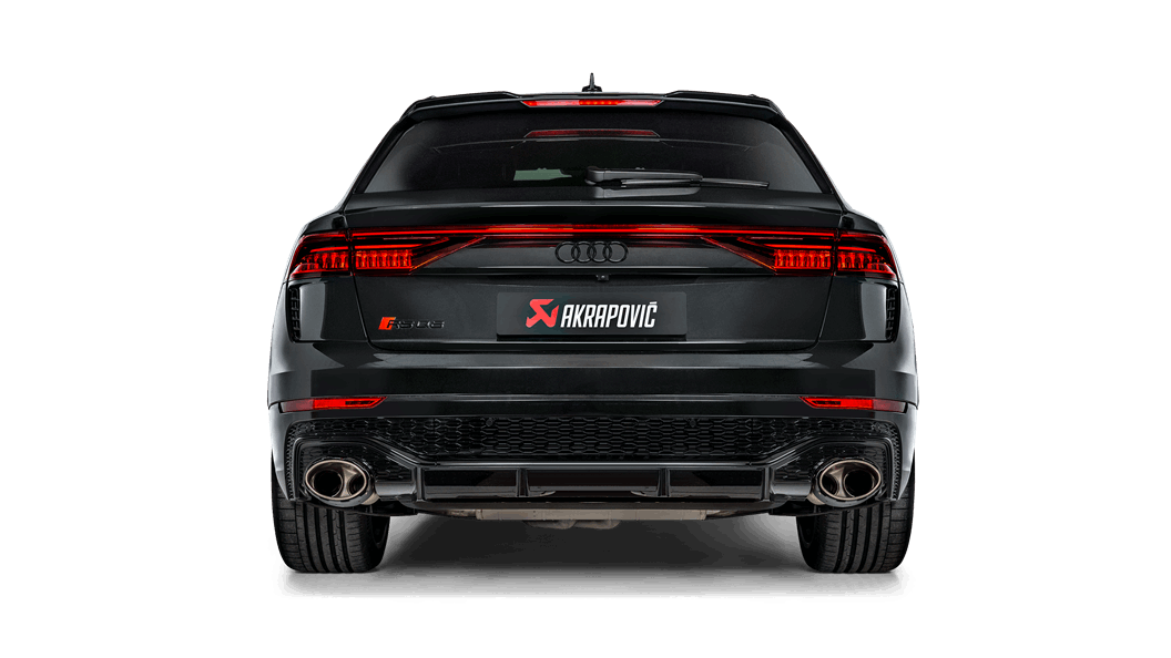 Akrapovic Audi RS Q8 (4M) 2020 Evolution Line (Titanium) Exhaust