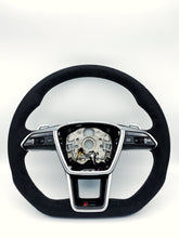 Load image into Gallery viewer, OEM Flat Bottom Steering Wheel for Audi RS6/RS7