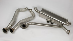 MTM rear silencer Porsche 718 S / 982 S w. valves  only for vehicles with PDK