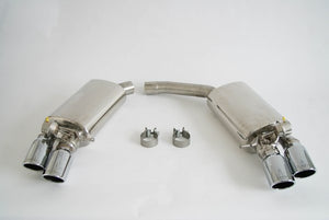 MTM EXHAUST SYSTEM AUDI S4 B8 3,0TFSI 4-PIPE with throttle valves in 2 pipes, control